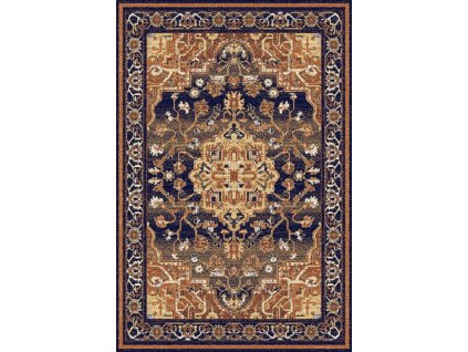 Klasický kusový koberec Agnella Adel After Muszkat béžový hnědý modrý