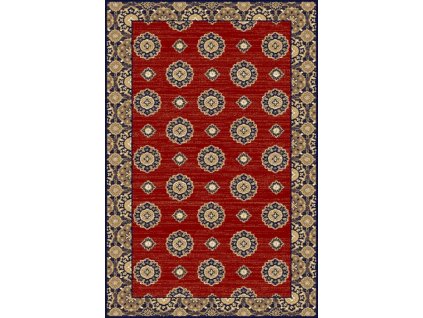 Klasický kusový koberec Agnella Adel Berisso Bordo červený