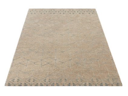 Kusový koberec vlněný Agnella Agnus Bateja Len béžový5