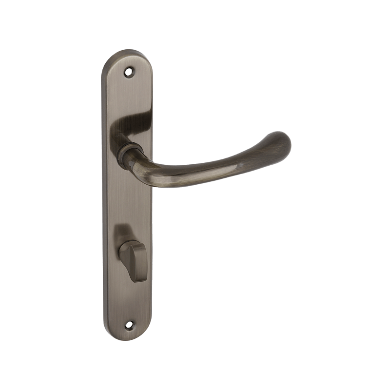 Kuchinox Dveřní kování WC patina lesk 72 mm