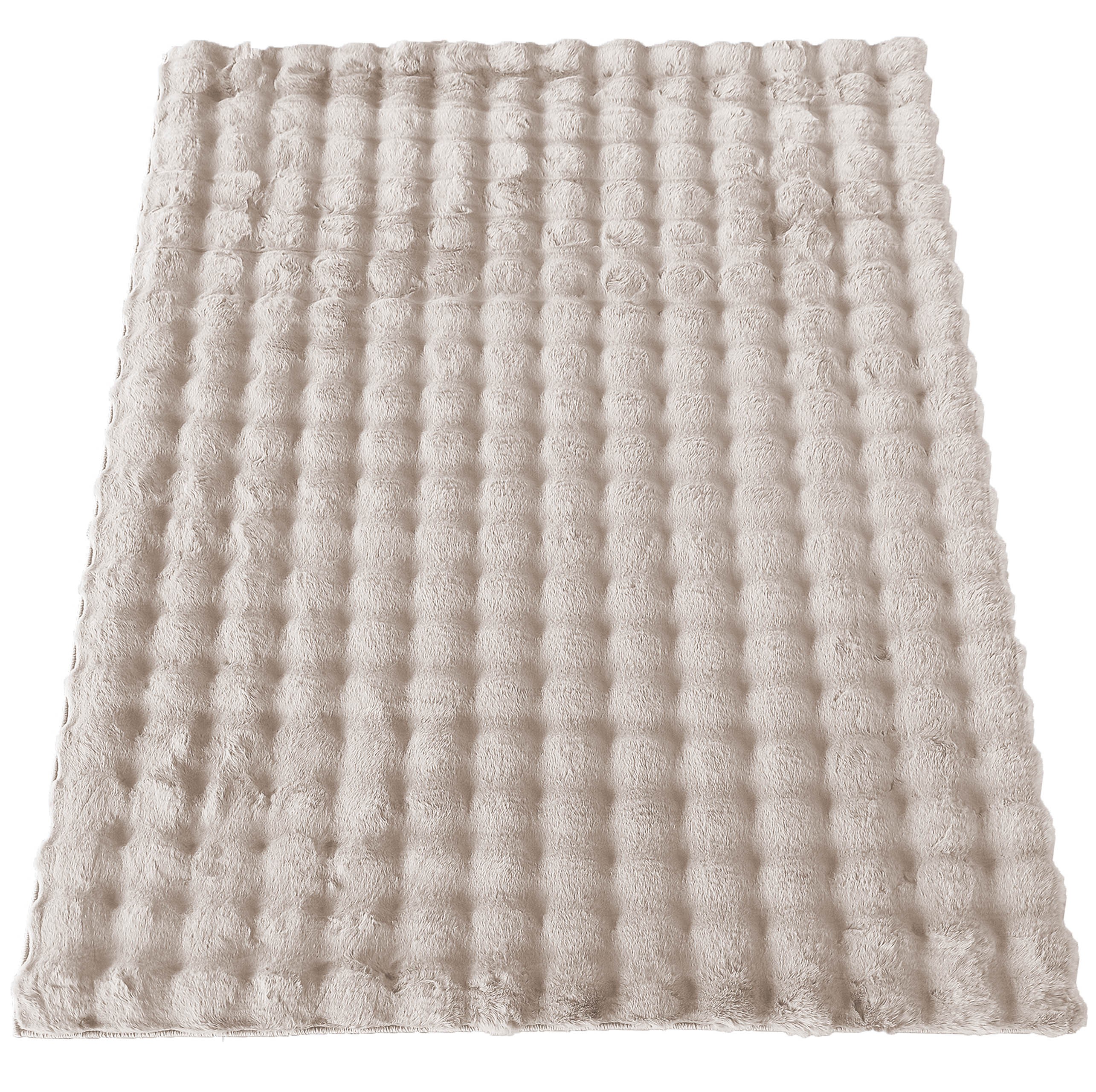 Kobercový ráj Kobercový ráj Kusový koberec jednobarevný MERLIN 3D Latte Béžový Rozměr: 200x290 cm