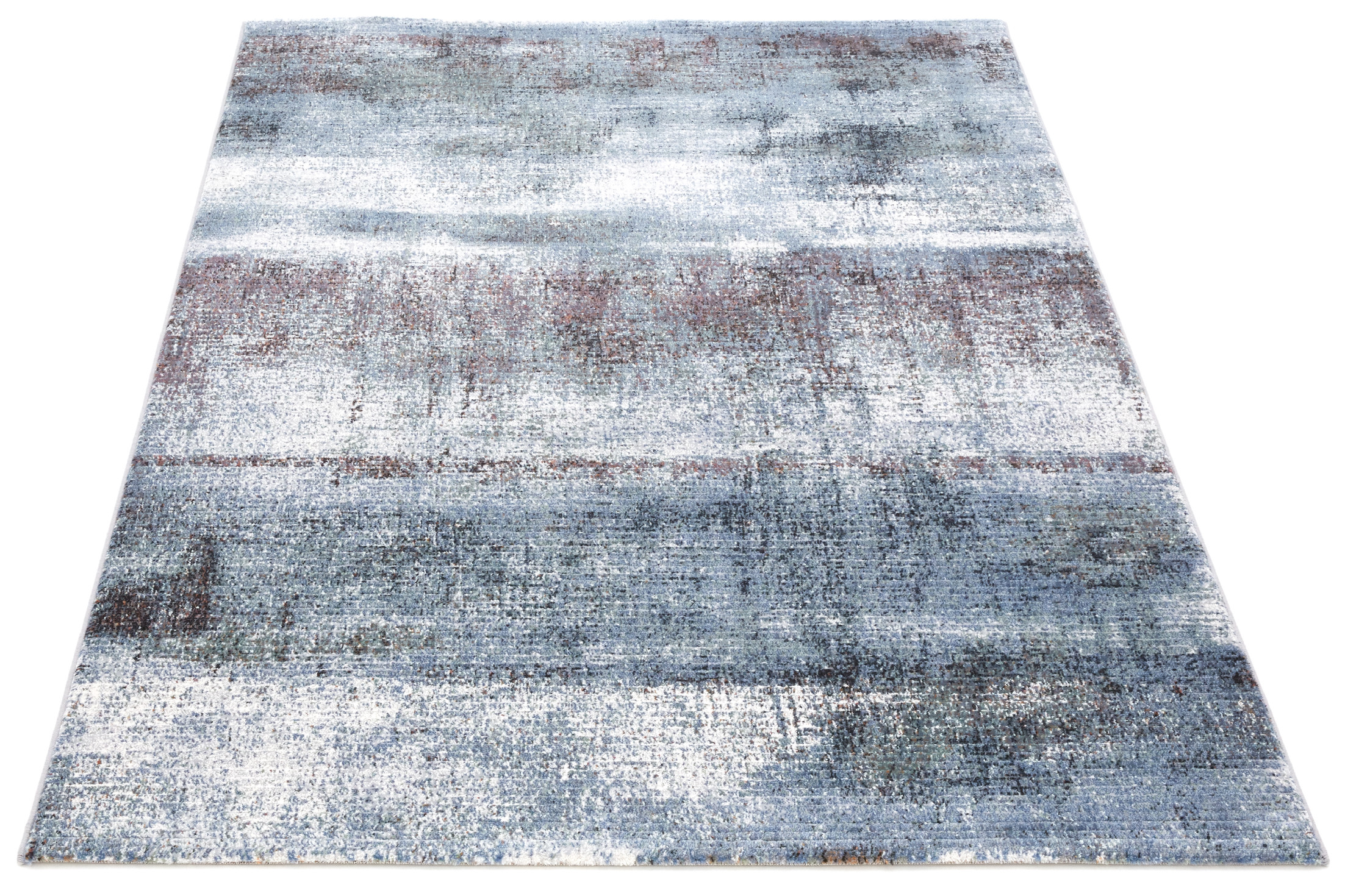 Moderní kusový koberec Ragolle Argentum 63493 5626 modrý Rozměr: 160x230 cm