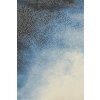 Kusový koberec vlněný Agnella Agnus Sfumato Modrý