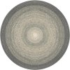 Kulatý koberec vlněný Agnella Calisia Aiko šedý