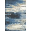 Kusový koberec vlněný Agnella Calisia Ders Abstraktní modrý