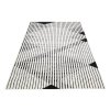 Moderní kusový koberec GRACE 3671A Geometrický krémový černý