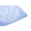 Koupelnová předložka 1001 Stopa (5004) MONO 1PC Modrá3