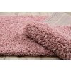 Koberec Běhoun jednobarevný SOFFI shaggy 5cm růžový10