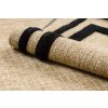 Kusový koberec Sisalový SPARK 0687 Klasický béžový černý012