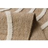 Kusový koberec Sisalový SPARK 0688A Geometrický béžový krémový8