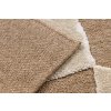 Kusový koberec Sisalový SPARK 0710A Geometrický béžový krémový14