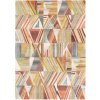 Vlněný kusový koberec moderní Lima Lurin Geometrický vícebarevný