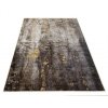 Kusový koberec FLANNEL PRINTED Y-272A šedý žlutý hnědý