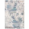 Kusový koberec DENVER  G029A Abstraktní moderní modrý bílý