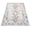 Kusový koberec DENVER G025A Moderní geometrický bílý modrý