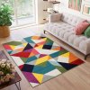 Moderní kusový koberec SALSA 9812A Geometrický vícebarevný