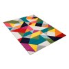 Moderní kusový koberec SALSA 9812A Geometrický vícebarevný3