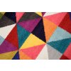 Moderní kusový koberec SALSA 0139C Trojúhelníky vícebarevný5