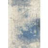 Kusový koberec vlněný Agnella Agnus Icar Bež Abstraktní Modrý