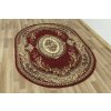 Oválný koberec GOLD 042/22 bordó