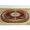 Oválný koberec GOLD 042/22 bordó