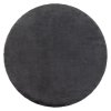 Kulatý koberec BUNNY antracitový černý1