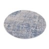 Moderní kulatý koberec abstraktní Pula Caldera modrý6