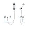NORM nástěnná sprchová baterie kohoutková se sprchovou sadou chromovaná