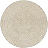 Kulatý sisalový koberec oboustranný Brussels 205580/10610 Moderní béžový (Rozměr průměr 140 cm)