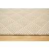 Kusový koberec sisalový oboustranný Brussels 205740/10610 Geometrický béžový krémový (Rozměr 120x170 cm)