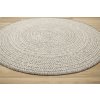 Kulatý sisalový koberec oboustranný Brussels 205580 10010 stříbrný šedý krémový4