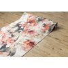 Běhoun pogumovaný PRATELNÝ LOTUS 52900 Květy béžový růžový6