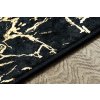 Kusový koberec pratelný MIRO 11111.2106 Mramor černý zlatý5