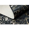 Kusový koberec pratelný MIRO 11111.2106 Mramor černý zlatý12