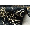 Kusový koberec pratelný MIRO 11111.2106 Mramor černý zlatý7