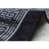 Kusový koberec pratelný MIRO 51223.807 Řecký vzor protiskluzový černý bílý9