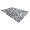 Moderní kusový koberec MEFE 2783 Mramor tmavě šedý2