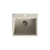 Dřez Tau granitový jednodřezový 60 béžový