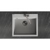 Dřez Tau granitový jednodřezový 60 šedý5