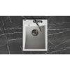 Dřez Tau granitový jednodřezový 60 bílý3