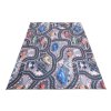 Dětský kusový koberec FLANNEL PRINTED B 605 Závodní Auta Ulice šedý123