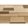 Kusový koberec venkovní Sisal CORDA 1022 1 232 Geometrický béžový hnědý 3