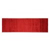 Běhoun Shaggy DELHI 7388A Jednobarevný červený (Rozměr 80 cm)