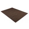 Kusový koberec SARI T006A tmavě hnědý (Rozměr 60x100 cm)
