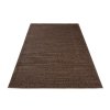 Kusový koberec SARI T006A tmavě hnědý2