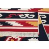 Kusový koberec bavlněný oboustranný AZTECA 2712 vícebarevný s třásněmi (Rozměr 60x110 cm)