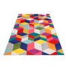 Moderní kusový koberec SALSA 9815A Geometrický vícebarevný2