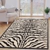 Kusový koberec ATLAS J315B Zebra černý bílý8