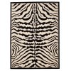 Kusový koberec ATLAS J315B Zebra černý bílý7