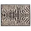 Kusový koberec ATLAS J315B Zebra černý bílý3